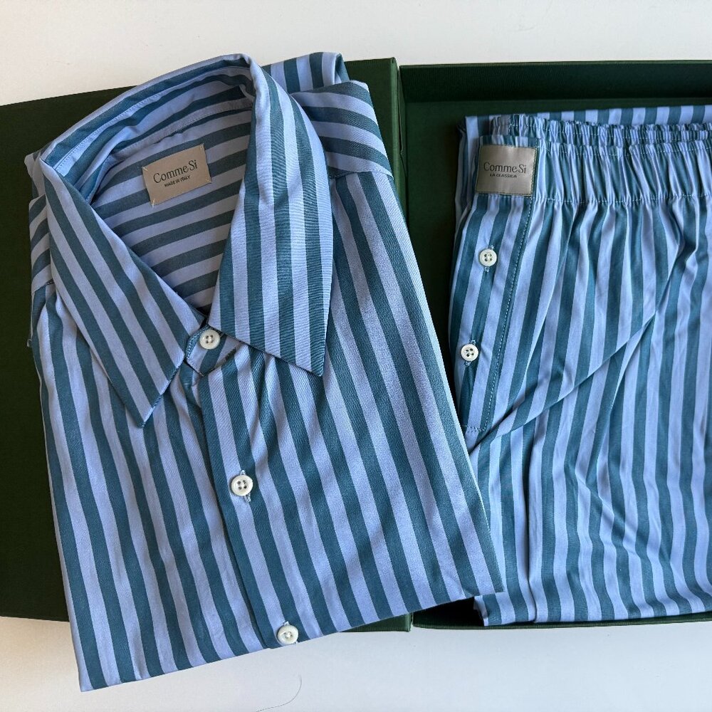 Comme Si SET Classica Shirt and La Boxer Alta NWT L